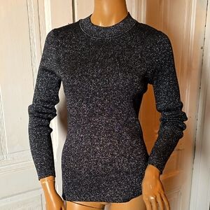 Ted Baker Chic Black and Silver Sweater